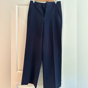 Wide Leg Dress Pants - Navy Size 6 (Simon’s)